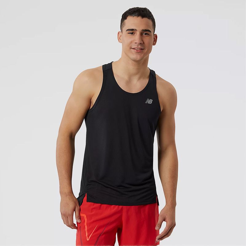 Camiseta running hotsell new balance hombre