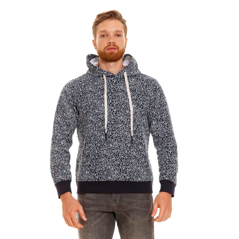 Buzo Hoodie Cerrado Para Hombre Girbaud