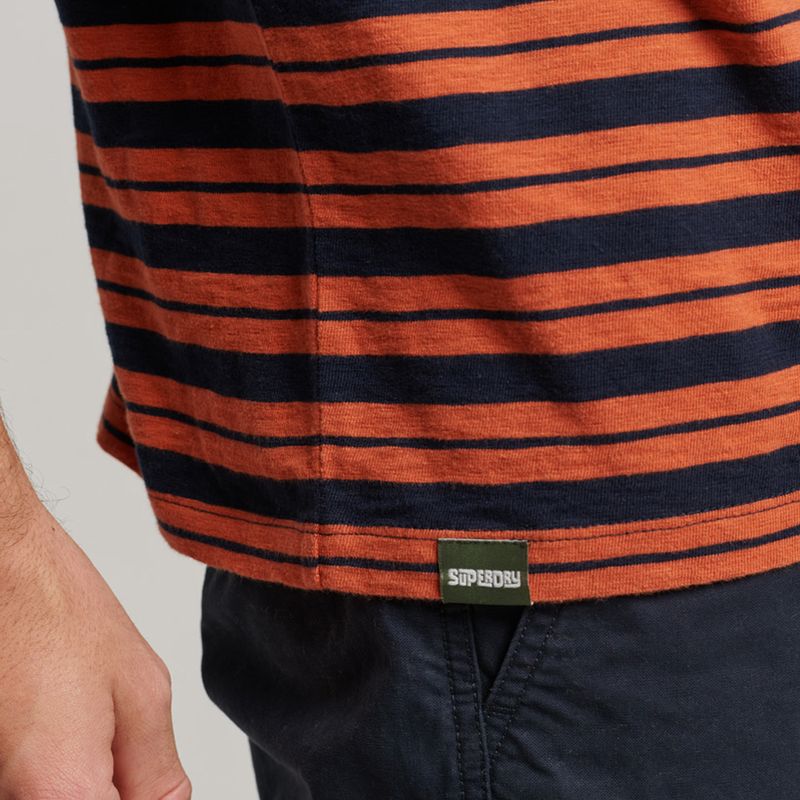 Camiseta-Manga-Corta-Para-Hombre-Vintage-Textured-Stripe-Superdry