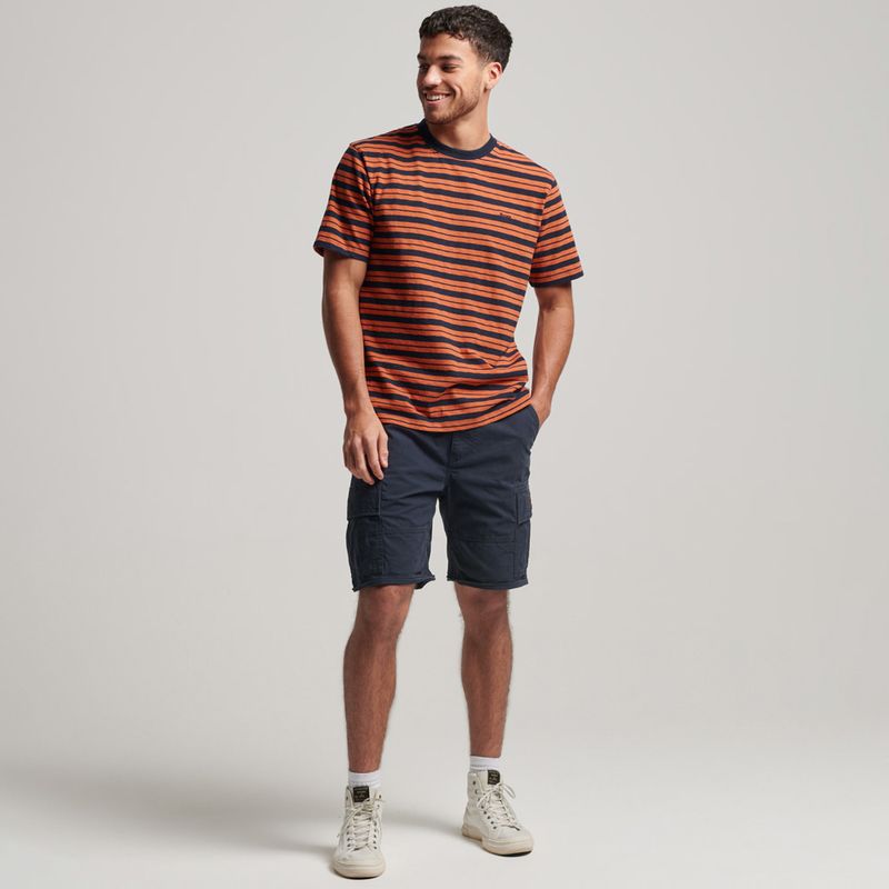 Camiseta-Manga-Corta-Para-Hombre-Vintage-Textured-Stripe-Superdry