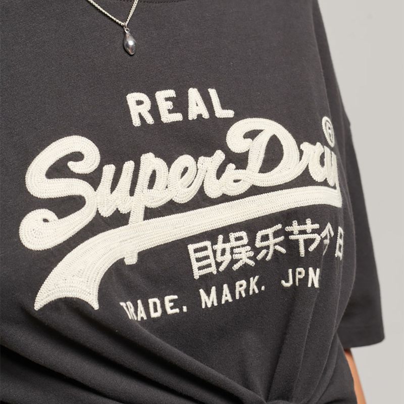 Camiseta-Manga-Corta-Para-Mujer-Vintage-Logo-Box-Fit-Superdry