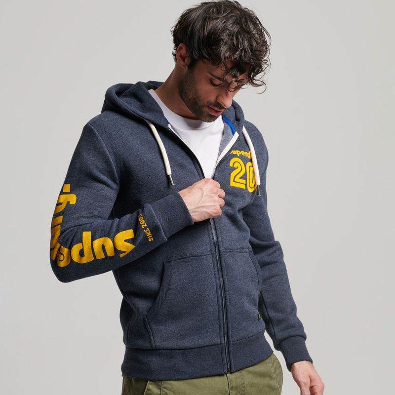 Buzo Hoodie Cerrado Para Hombre, BUZOS Y CHAQUETAS