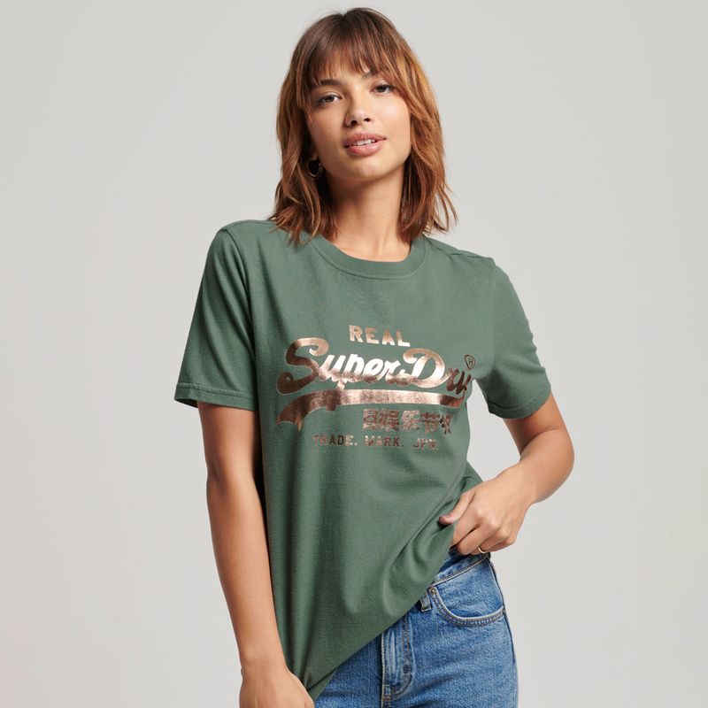 Camiseta-Manga-Corta-Para-Mujer-Embellish-Superdry