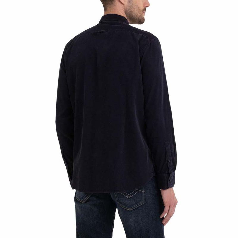 Camisa-Manga-Larga-Para-Hombre-Replay