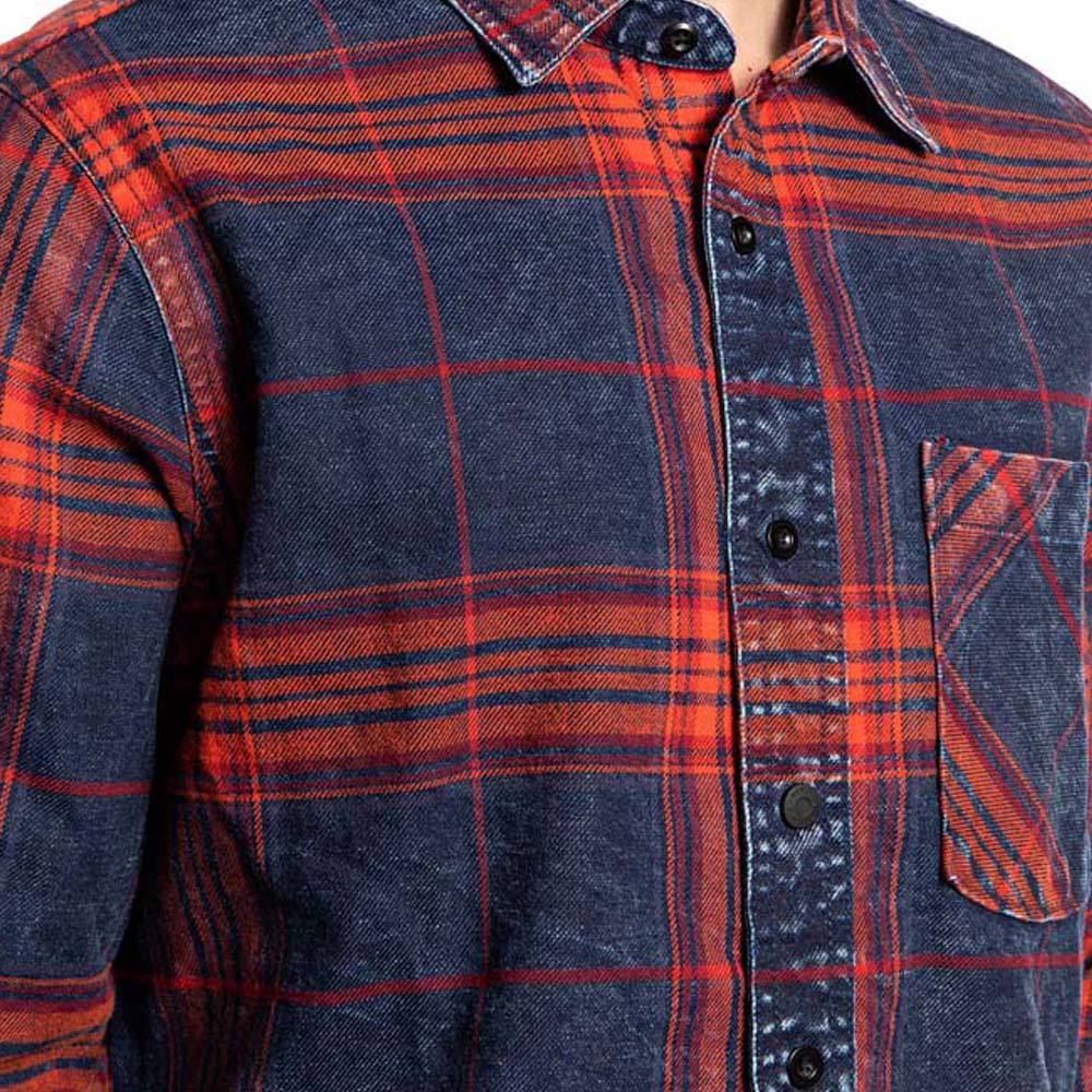 Camisa Para Hombre Vintage Loom Shirt Superdry 54111, CAMISAS