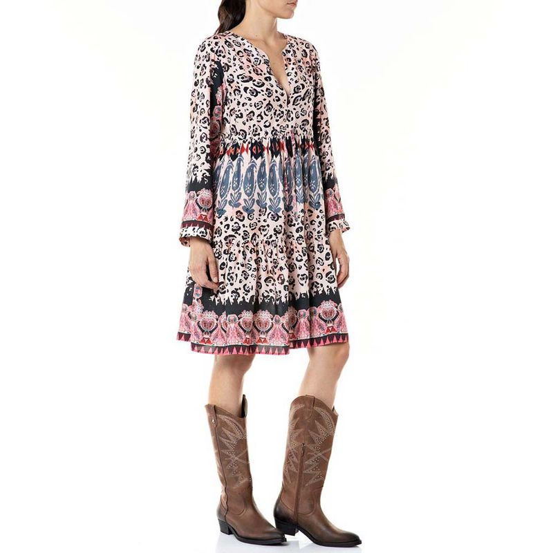 Vestido-Medio-Para-Mujer-Replay
