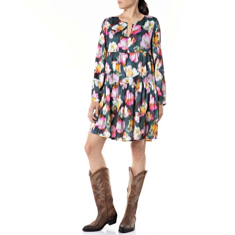 Vestido-Corto-Para-Mujer-Replay