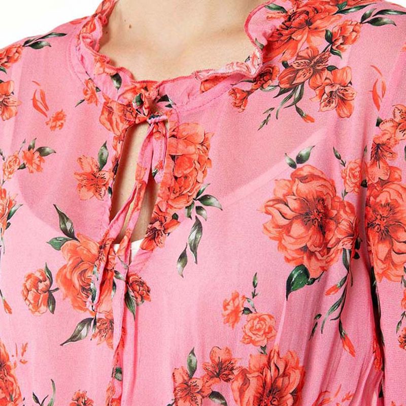 Vestido-Largo-Para-Mujer-All-Over-Printed-Replay