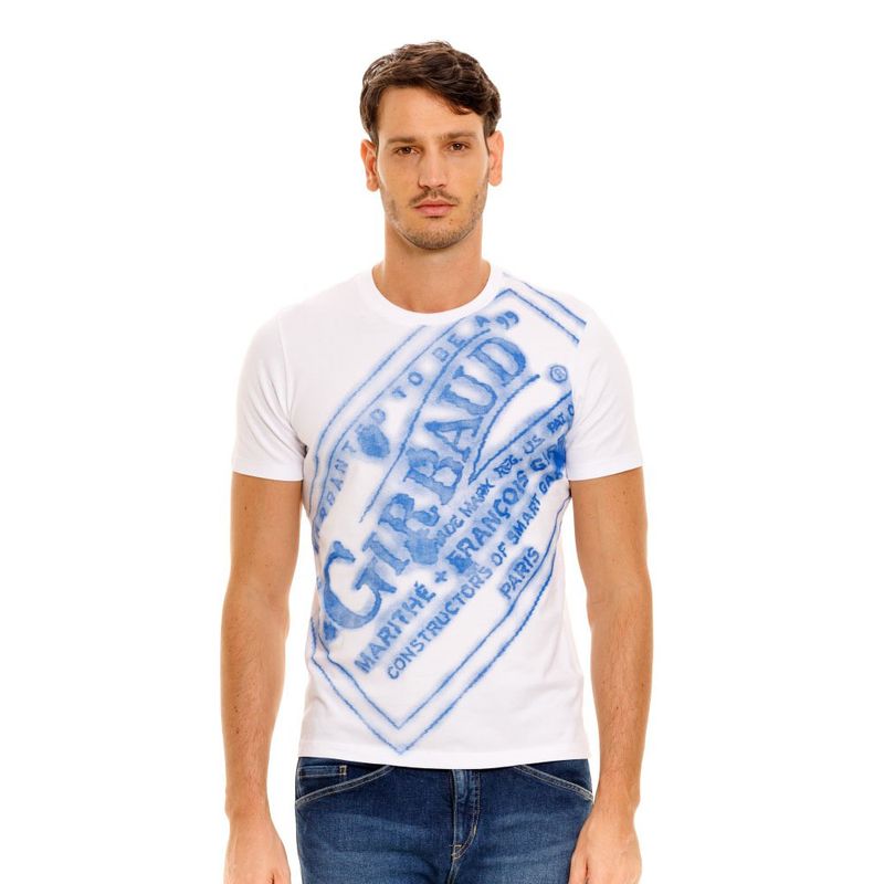 Camiseta-Manga-Corta-Para-Hombre-Le-Francois-Girbaud