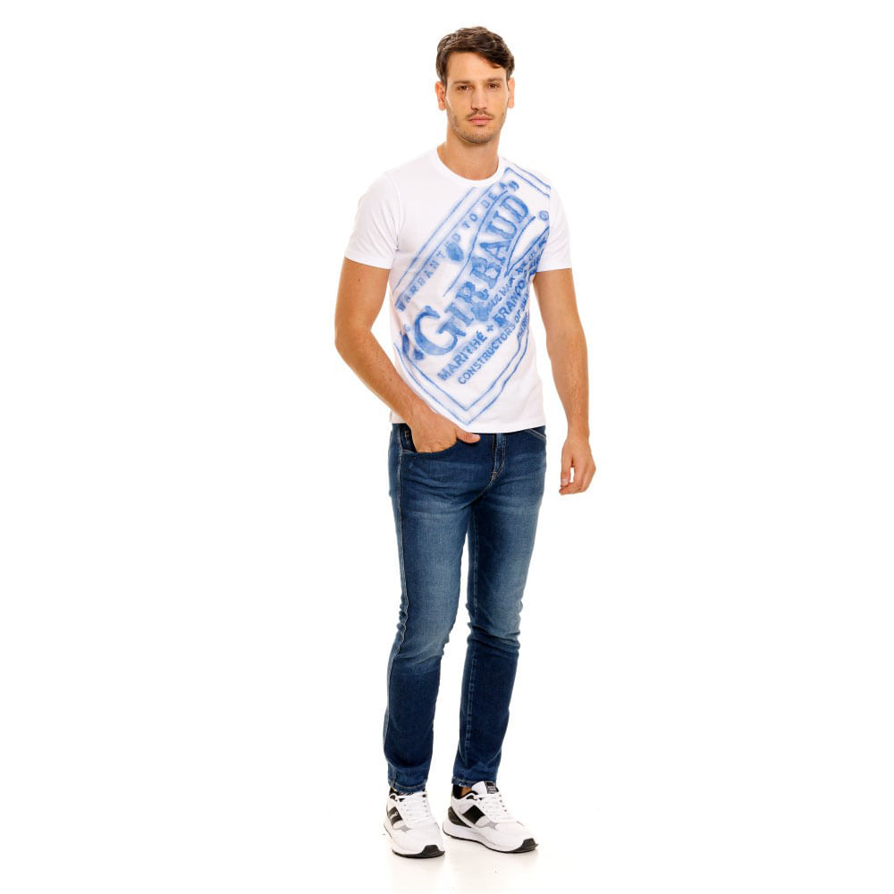 Camiseta Para Hombre Girbaud 2822, CAMISETAS