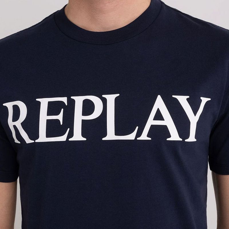 Camiseta-Manga-Corta-Para-Hombre-Replay