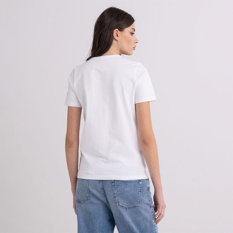 Camiseta-Manga-Corta-Para-Mujer-Replay