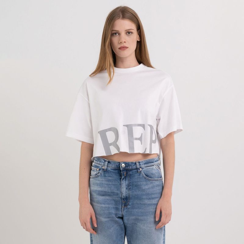 Camiseta-Manga-Larga-Para-Mujer-Replay