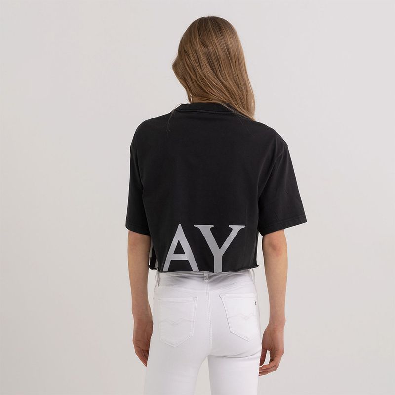 Camiseta-Manga-Larga-Para-Mujer-Replay