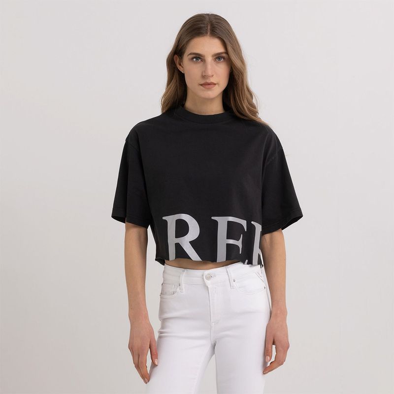 Camiseta-Manga-Larga-Para-Mujer-Replay