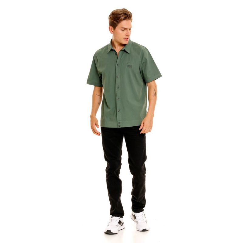 Camisa-Manga-Corta-Para-Hombre-Girbaud