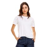 Camiseta-Manga-Corta-Para-Mujer-Na--Girbaud