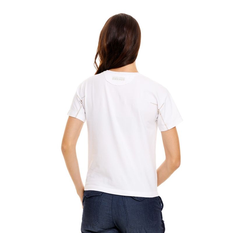 Camiseta-Manga-Corta-Para-Mujer-Na--Girbaud