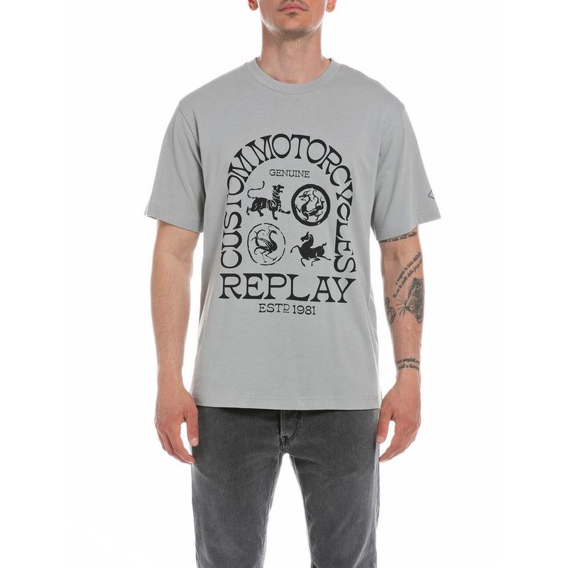 Camiseta-Para-Hombre-Replay