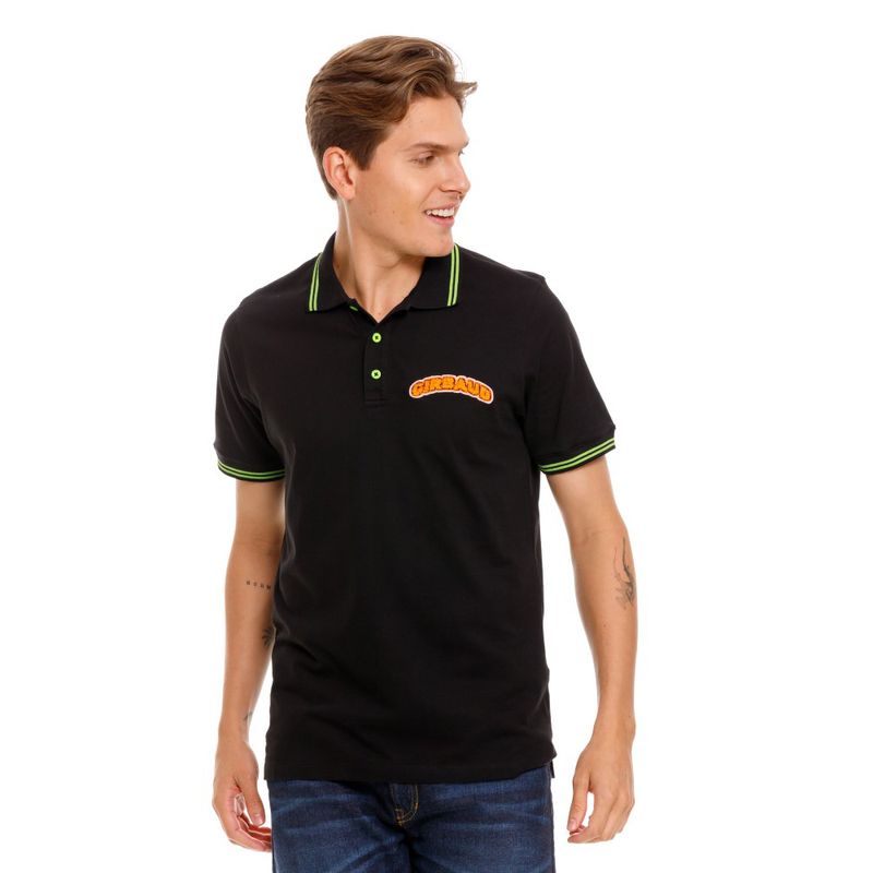 Polo-Manga-Cortapara-Hombre-Cavalier-Girbaud