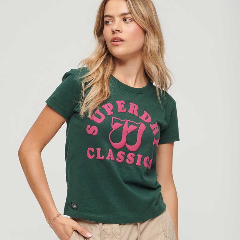 Camiseta verde neon mujer hot sale