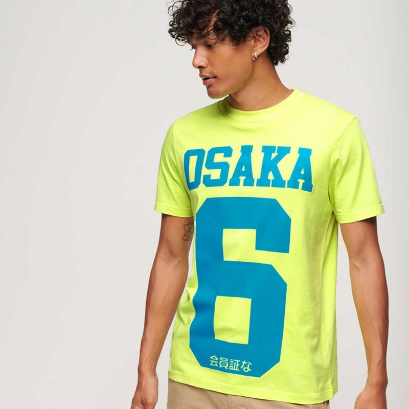 Camiseta-Para-Hombre-Osaka-Neon-Graphic-Superdry