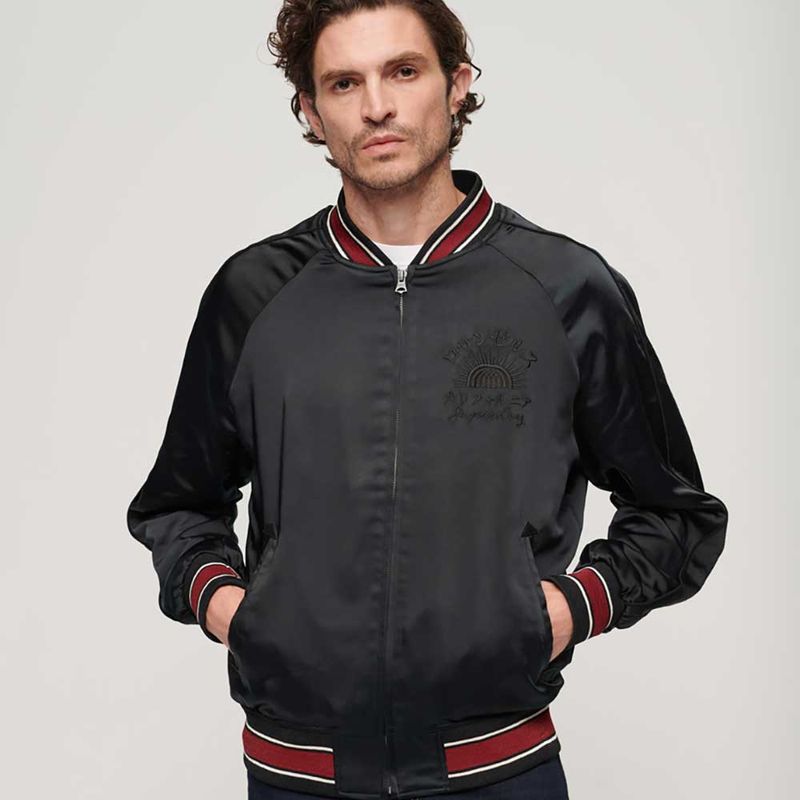 Chaqueta-Casual-Para-Hombre-Suikajan-Embroidered-Bomber-Superdry