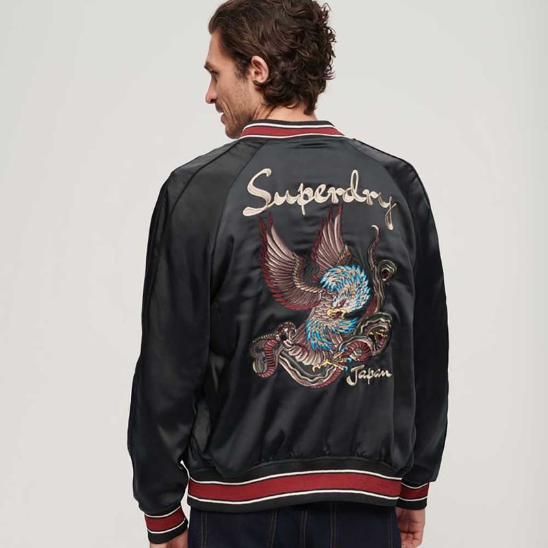 Chaqueta-Casual-Para-Hombre-Suikajan-Embroidered-Bomber-Superdry