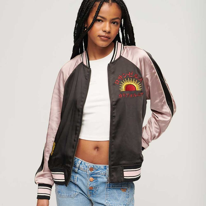 Chaqueta-Casual-Para-Mujer-Suikajan-Embroidered-Bomber-Superdry