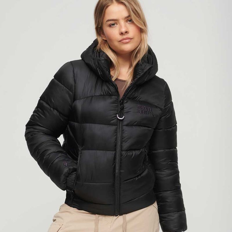 Chaqueta Padded Para Mujer Sports Puffer Bomber Superdry