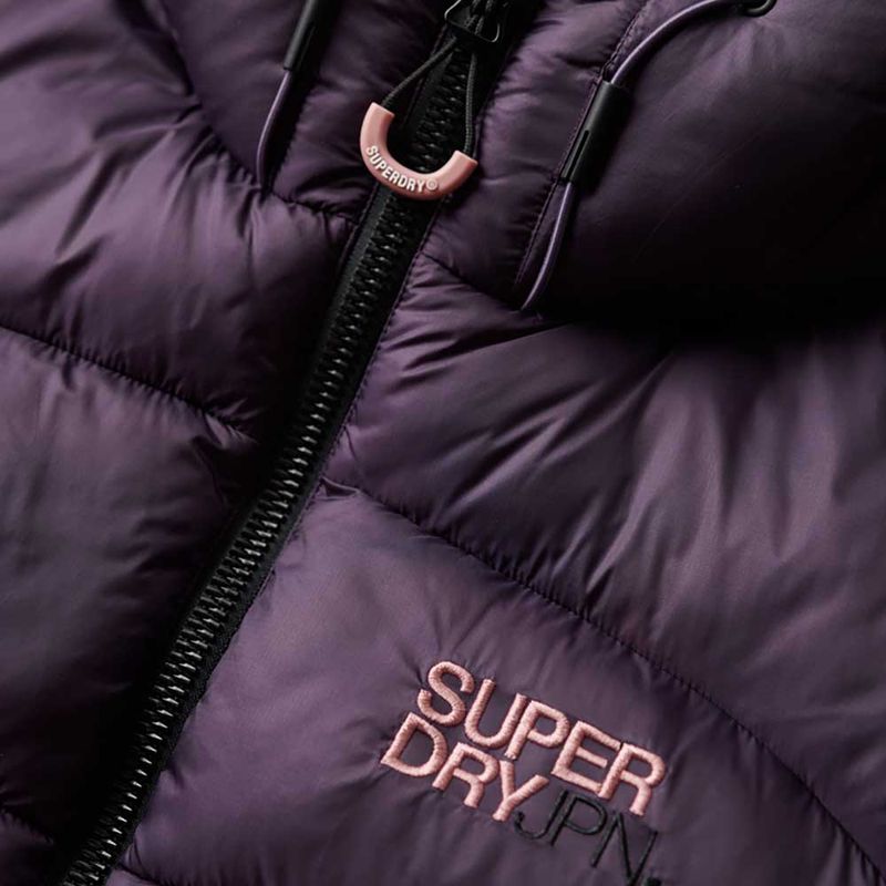 Chaqueta-Padded-Para-Mujer-Sports-Puffer-Bomber-Superdry