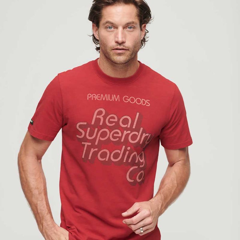 Camiseta-Para-Hombre-Trade-Script-Graphic-Superdry
