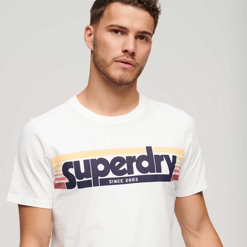 Camiseta-Para-Hombre-Terrain-Striped-Logo-Superdry