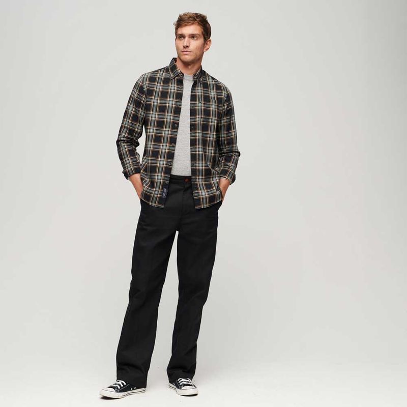 Camisa-Manga-Larga-Para-Hombre-Vintage-Check-Superdry