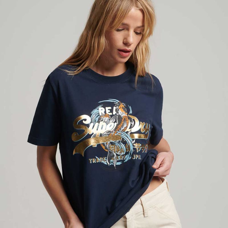 Camiseta-Para-Mujer-Japanese-Graphic-Superdry