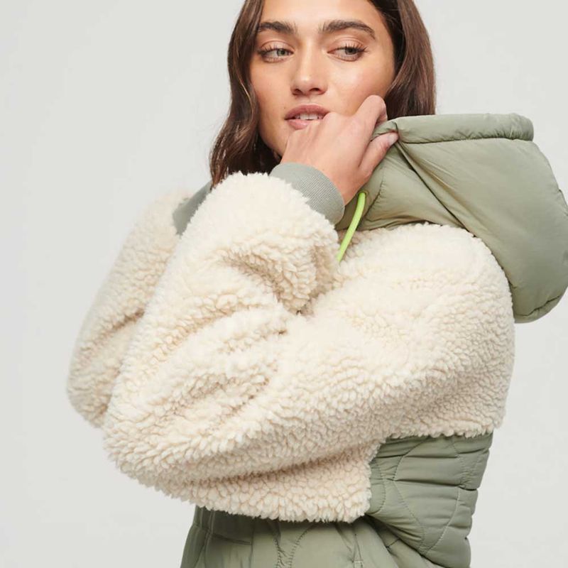 Chaqueta-Padded-Para-Mujer-Sherpa-Quilted-Hybrid-Superdry