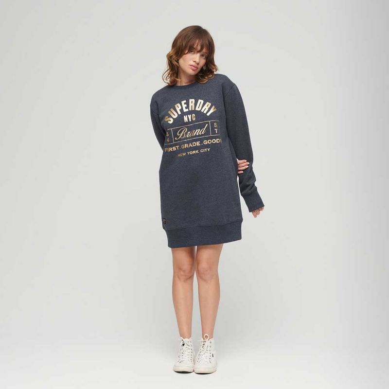 Vestido-Medio-Para-Mujer-Luxe-Metallic-Superdry
