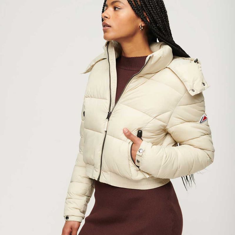 Chaqueta-Padded-Para-Mujer-Crop-Fuji-Superdry
