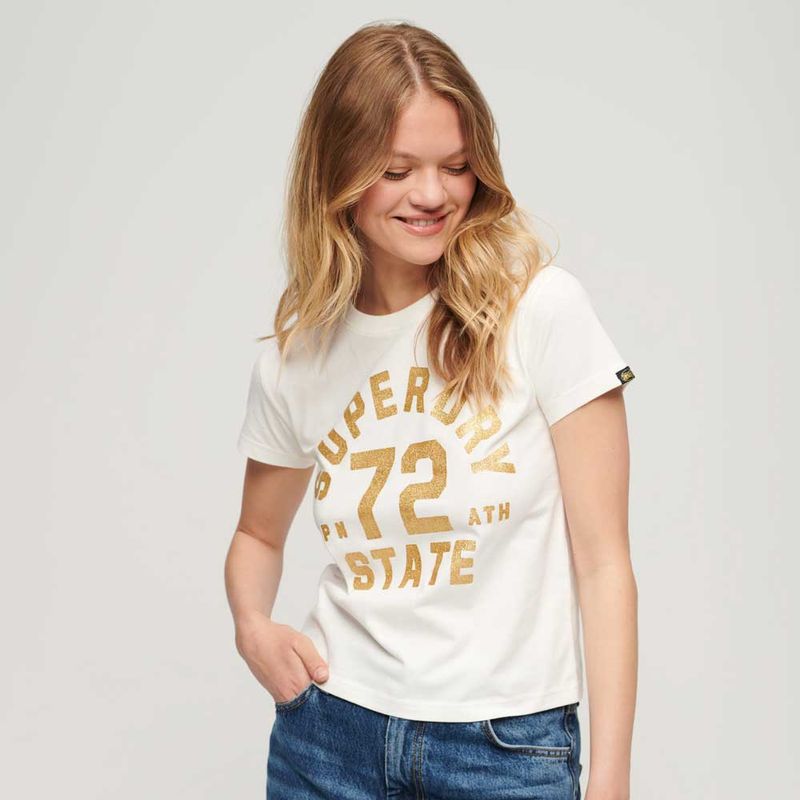 Camiseta-Para-Mujer-College-Scripted-Graphic-Superdry