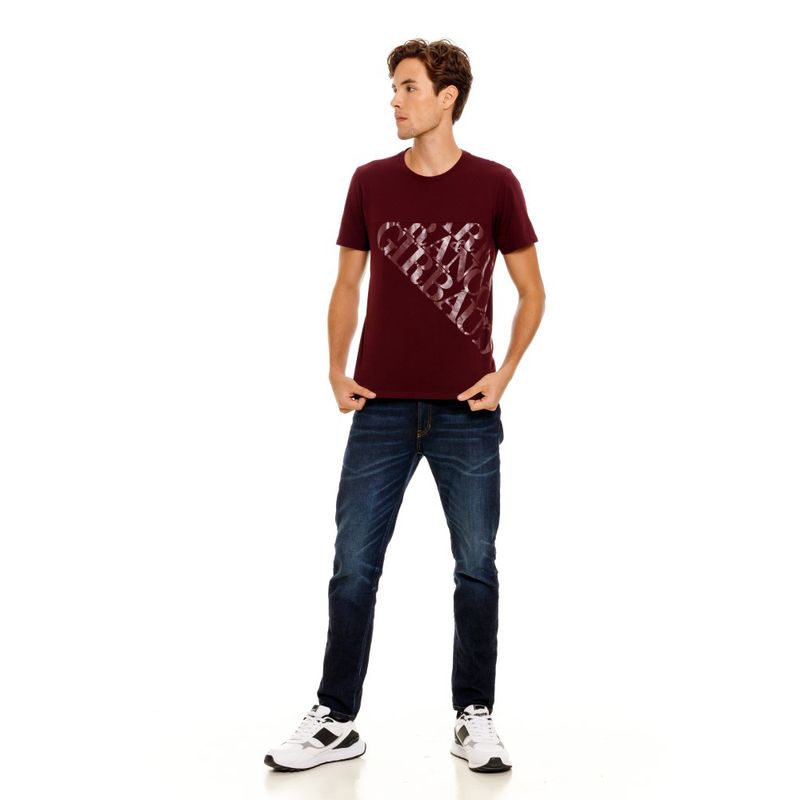 Camiseta-Manga-Corta-Para-Hombre-Le-Francois-Girbaud
