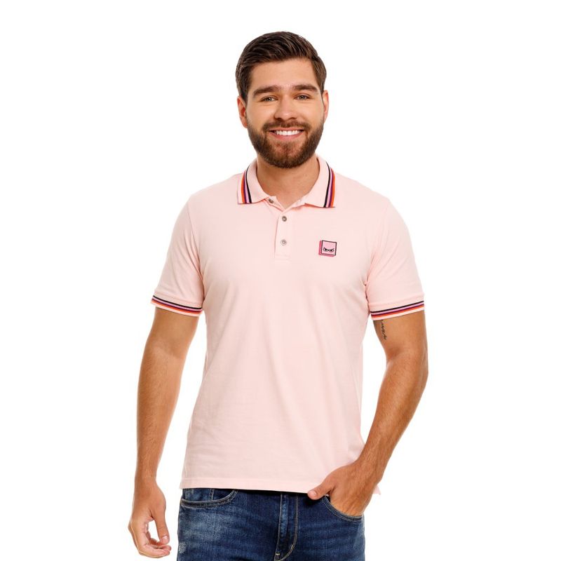 Polo de manga corta para hombre