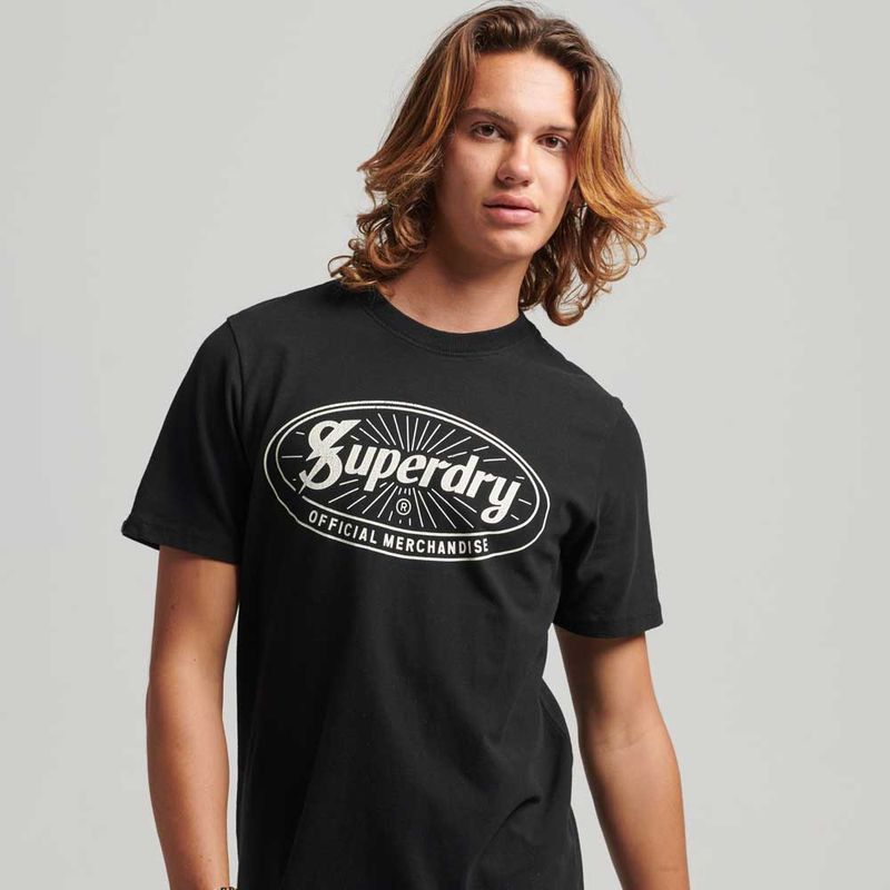 Camiseta-Para-Hombre-Vintage-Lightning-Logo-Superdry