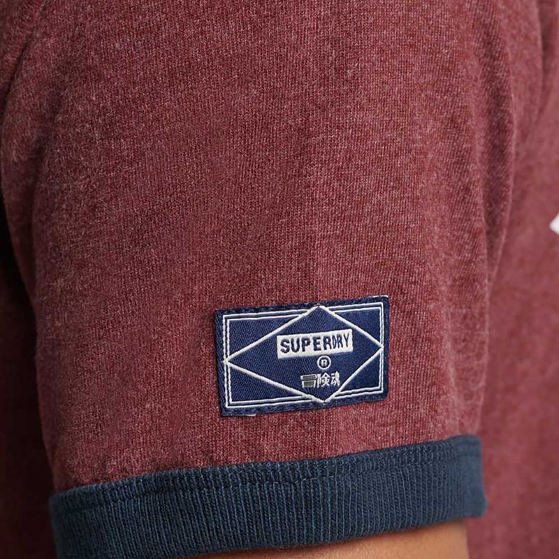 Camiseta-Para-Hombre-Vintage-Ringer-Superdry