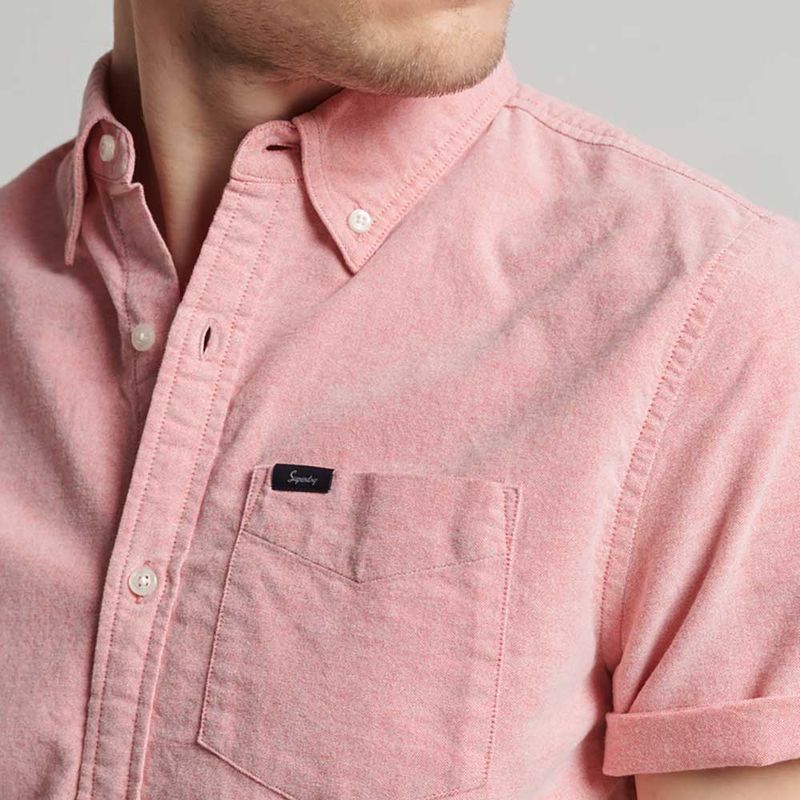 Camisa-Manga-Corta-Para-Hombre-Vintage-Oxford-Superdry