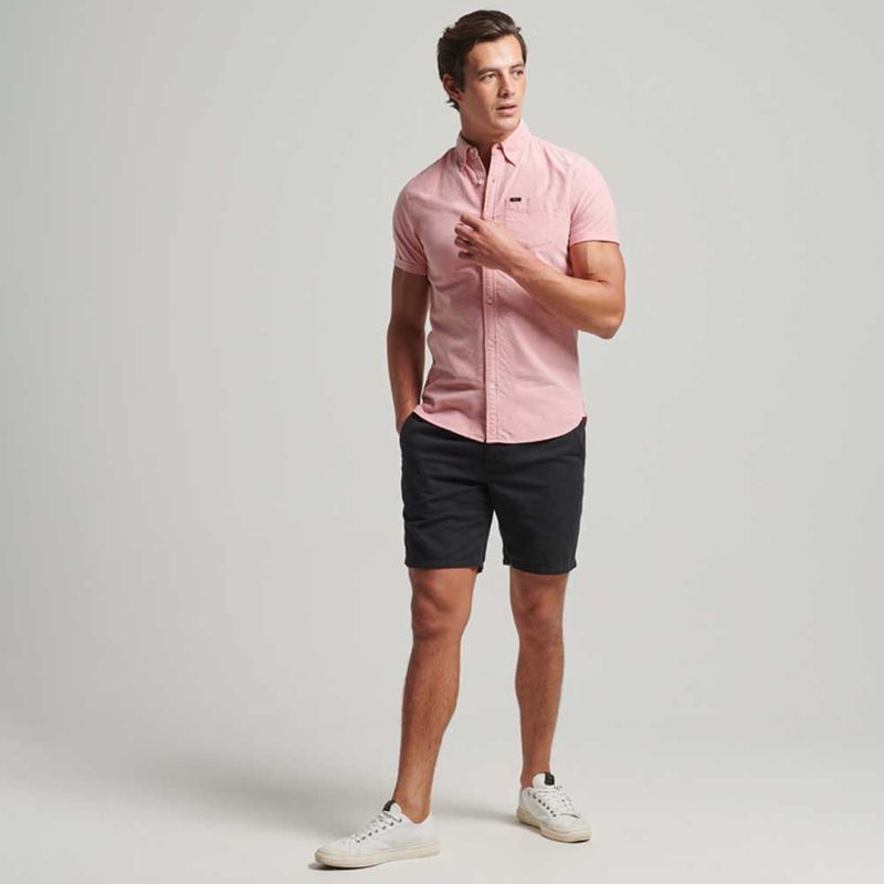 Camisa-Manga-Corta-Para-Hombre-Vintage-Oxford-Superdry
