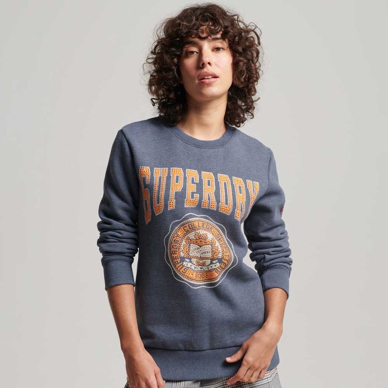 Buzo Cerrado Para Mujer Vintage Franchise Superdry