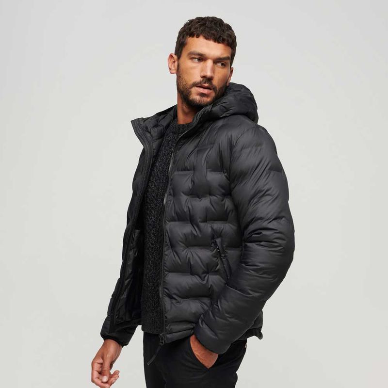 Chaqueta-Padded-Para-Hombre-Quilted-Puffer-Coat-Superdry