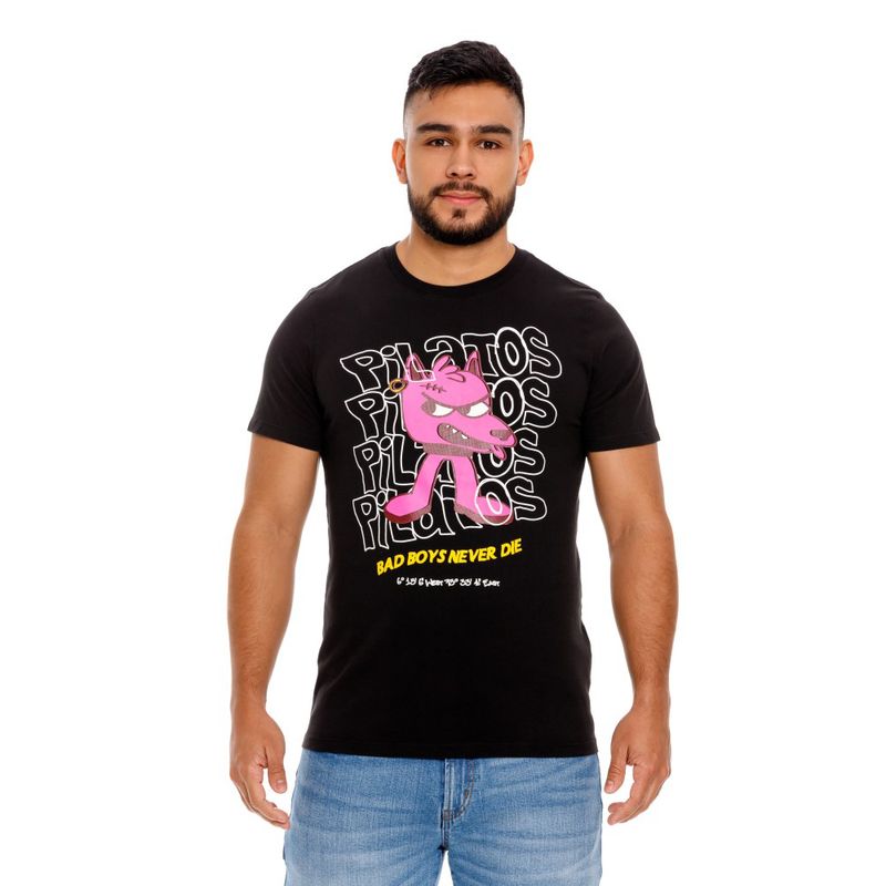 Camiseta-Manga-Corta-Para-Hombre-Pilatos