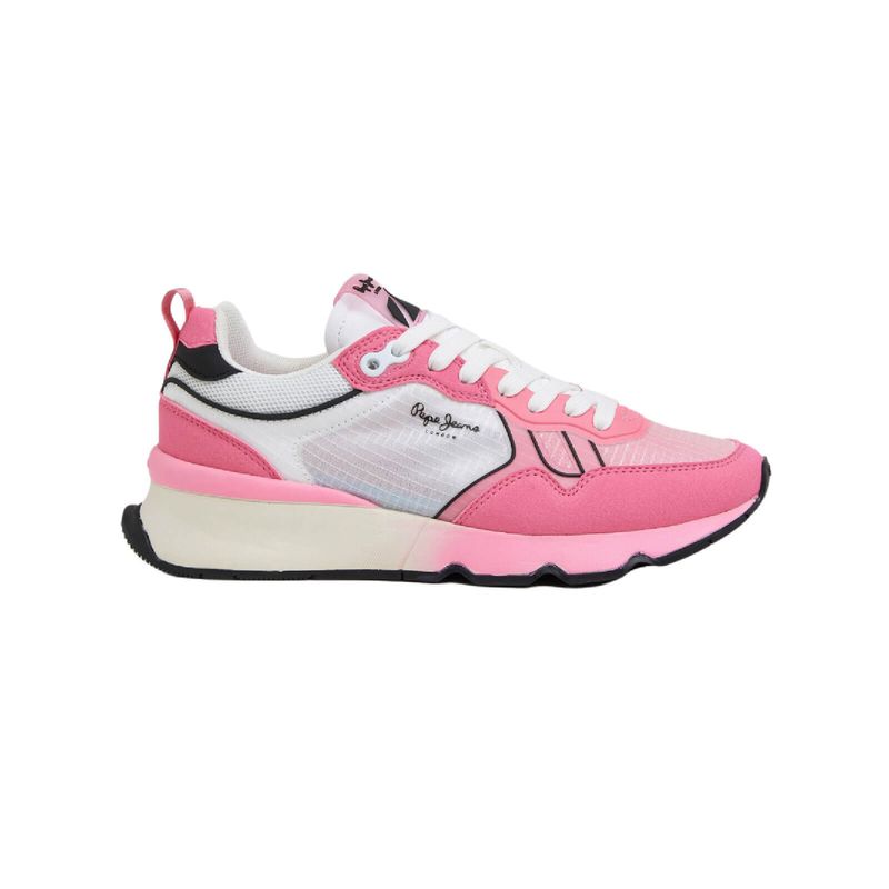 Tenis Pepe Jeans Mujer Brit Pro Neon W Rosa Pilatos