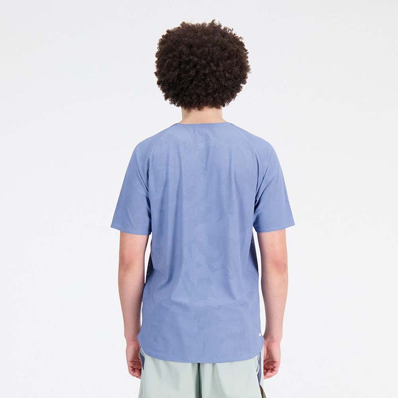 Camiseta-Manga-Corta-Para-Hombre-Speed-Jacquard-New-Balance